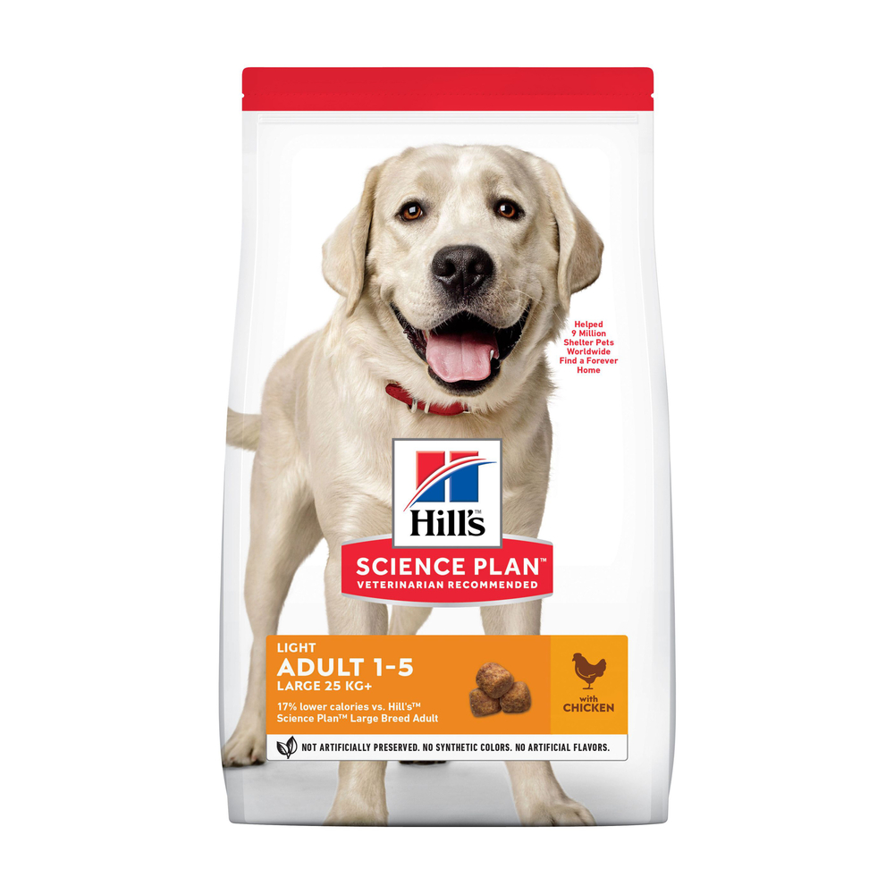 Croquettes chien adulte de grande taille au poulet - 18 kg