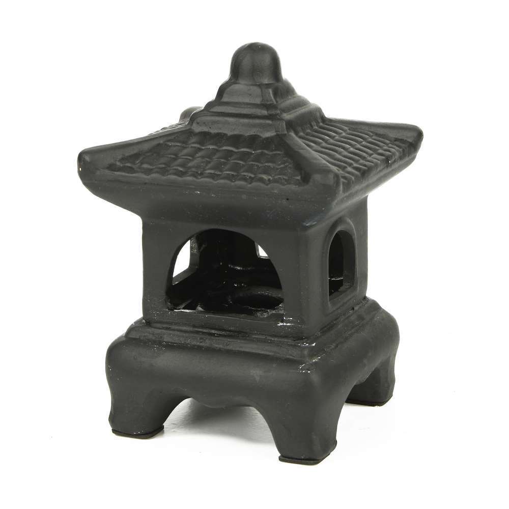 Lanterne en céramique L.13xl.13xH.22cm