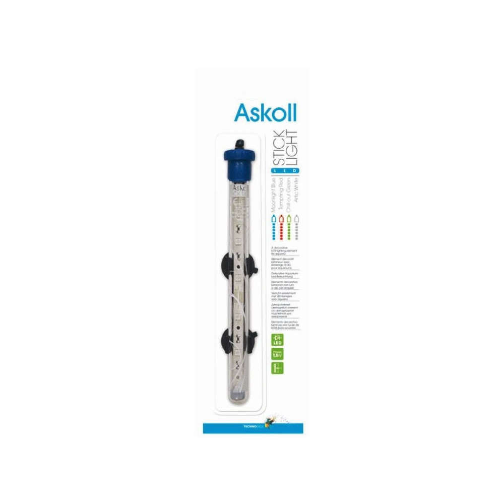 Eclairage pour aquarium Askoll stick light : Moonlight Bleu
