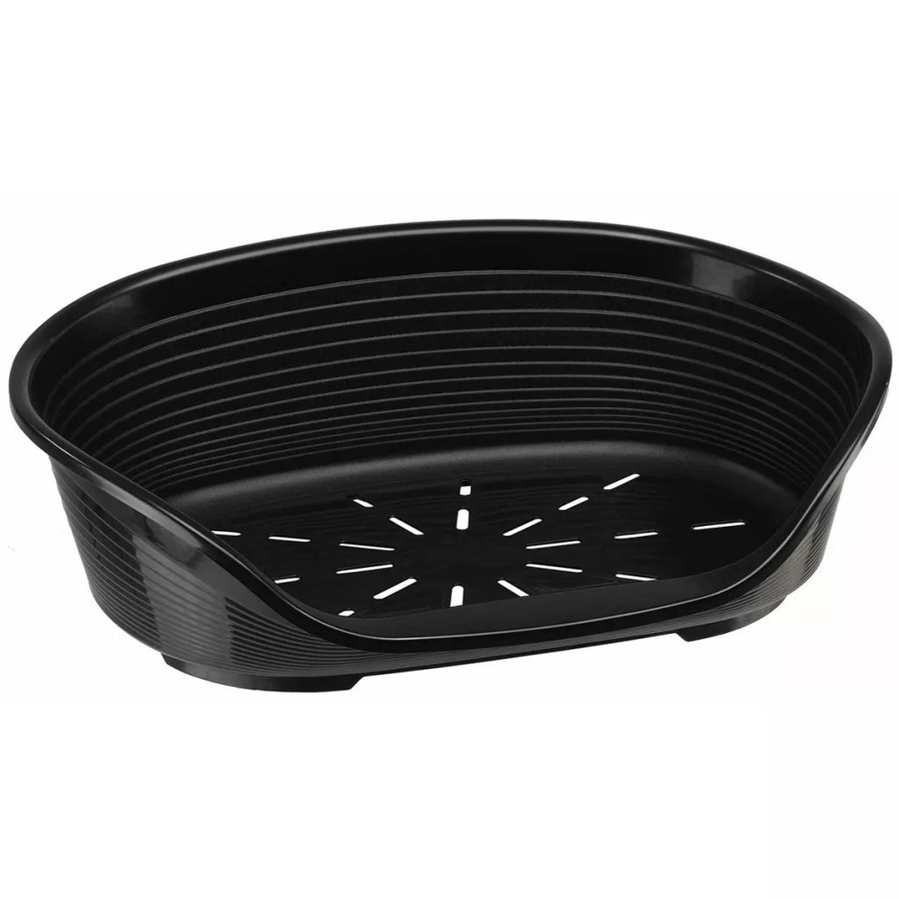 Panier pour chiens Siesta Deluxe 8 Noir - 82x59,5x25cm