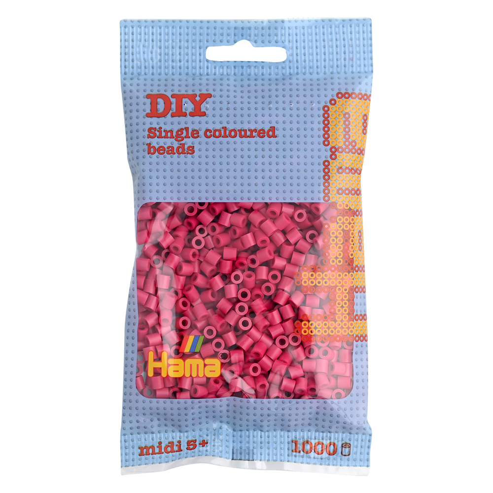 Sachet 1000 perles Midi: lie de vin