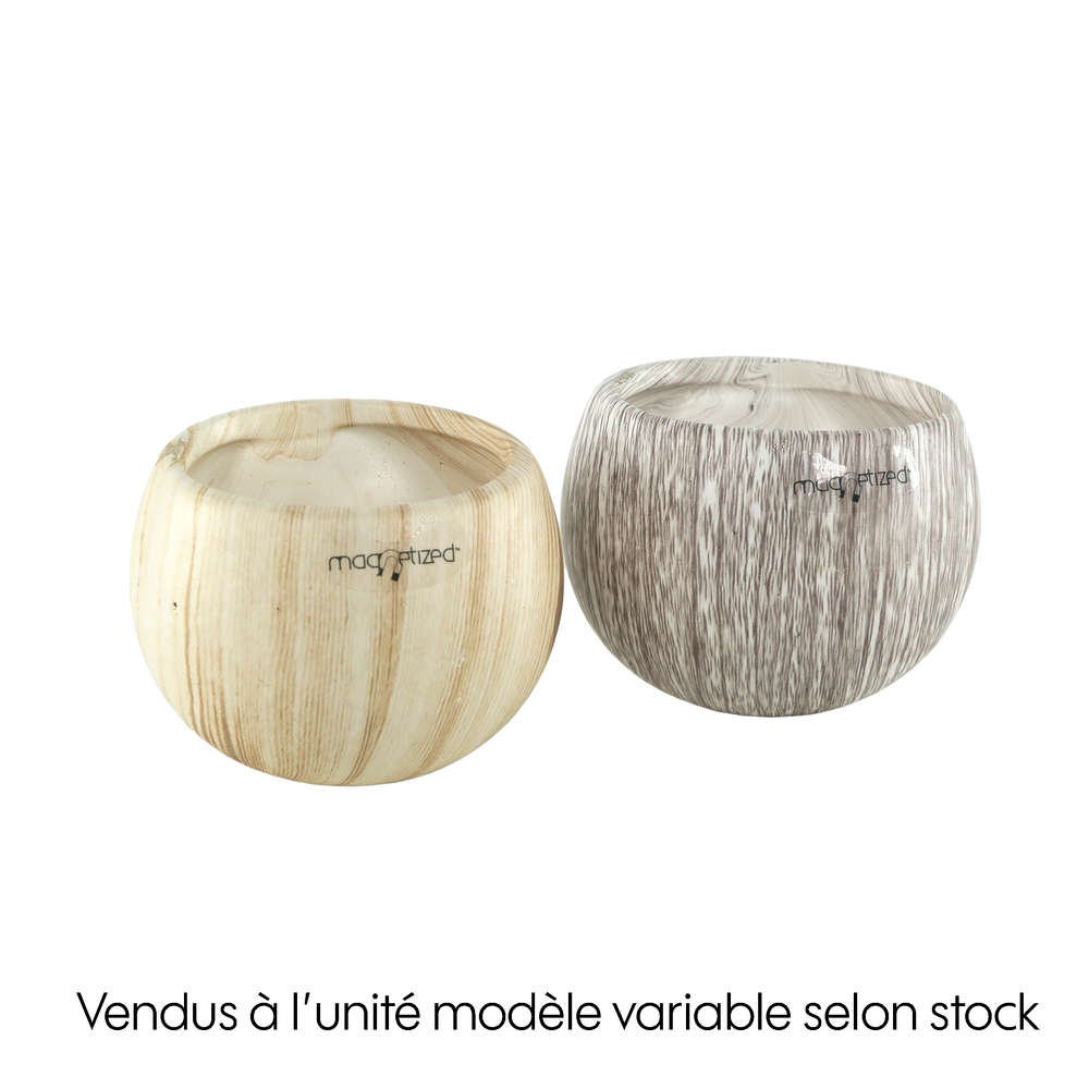 Cache-pot magnétique, en céramique D6 cm