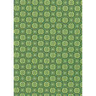 Feuille Décopatch 643 - Vert, motifs rosaces