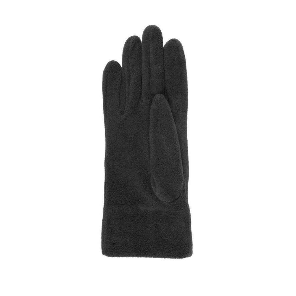 Gants polaire, pour femme: Noir, taille unique
