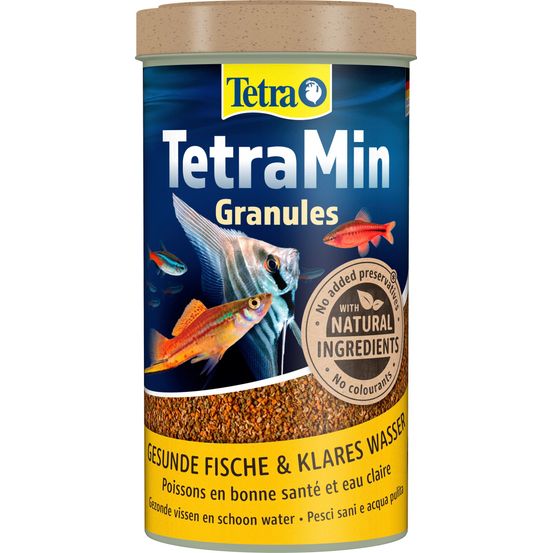 Aliment complet Tetramin pour poissons de pleine eau : granulés 500ml