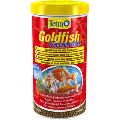 Aliment complet Goldfish pour poissons rouges,eau froide : granulés 1L