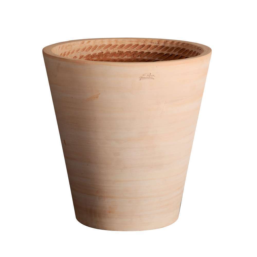 Cuvier droit, en terre cuite - D.72xH.72cm