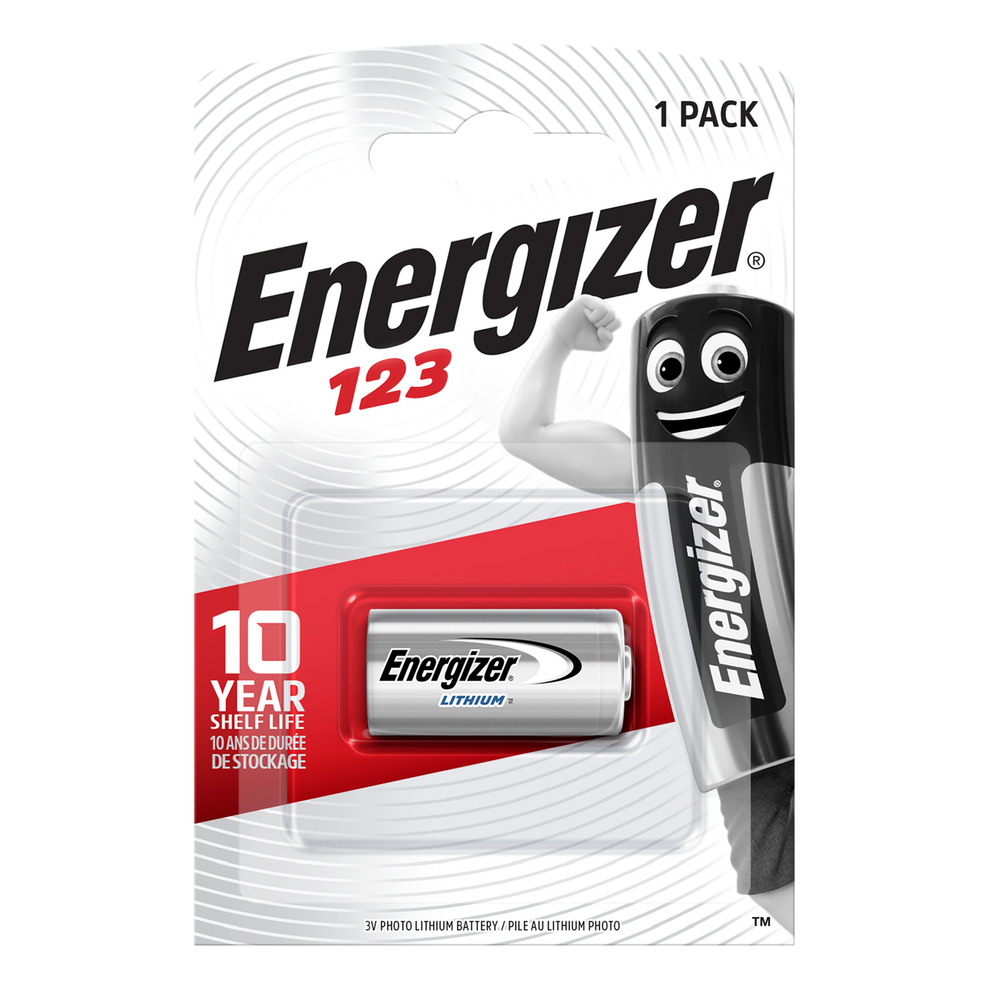 Pile Lithium Photo Energizer 123