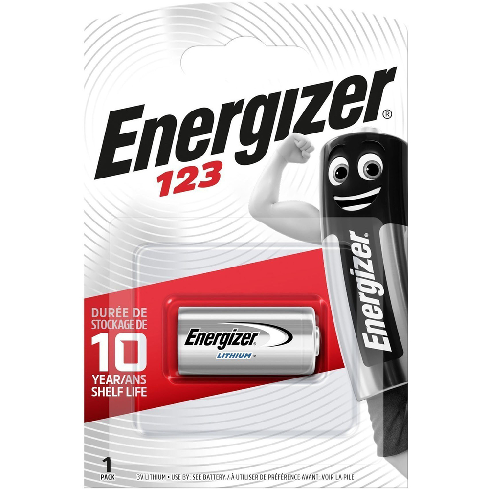 Pile Lithium Photo Energizer 123