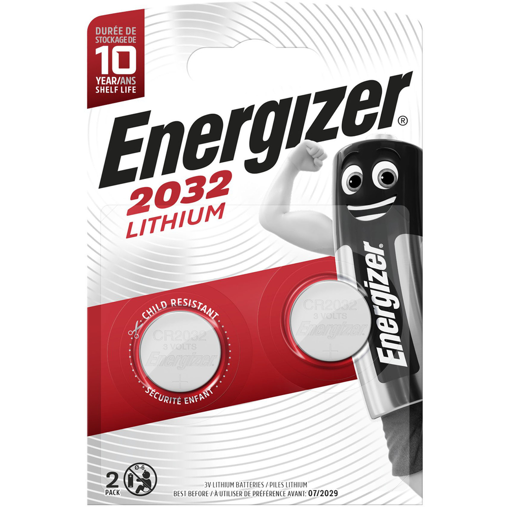 Piles Lithium Energizer CR2032 x2