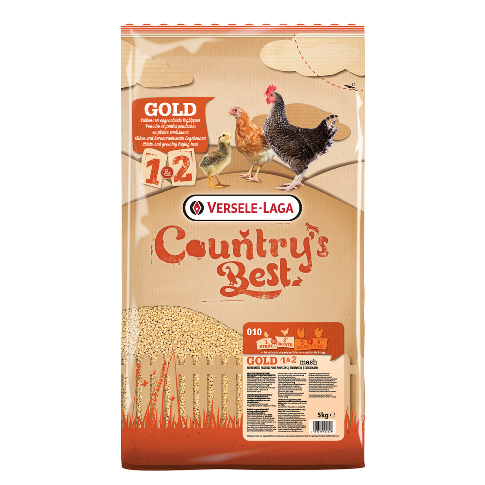 Farine de démarrage Countrys Best Gold Mash pour poussins - 5 kg