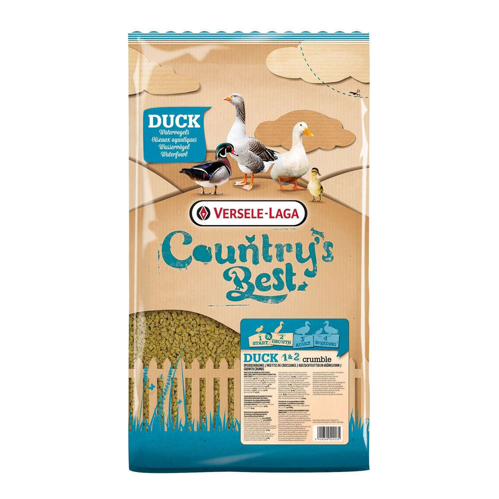 Miettes de croissance Country's Best Duck pour cannetons - 5 kg