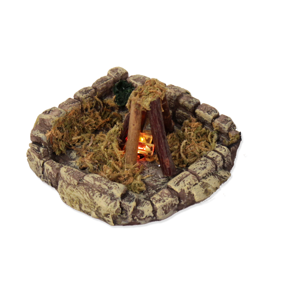 Décoration paysage : Bivouac à led 9x9x3cm