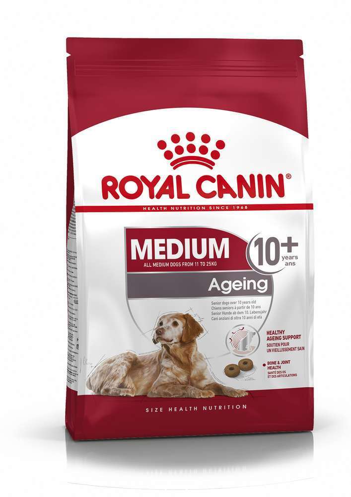 Croquettes chien senior Size Health Medium Ageing 10+ : 3kg