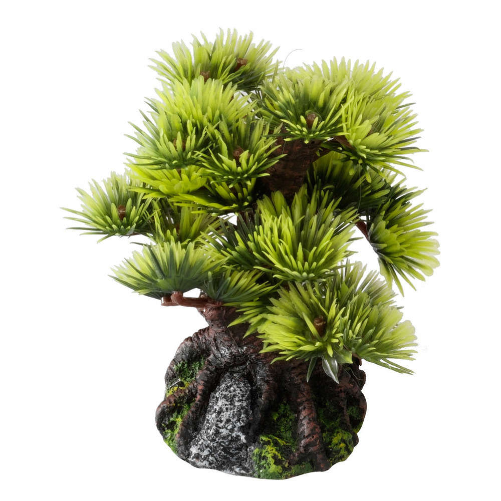 Décoration d'aquarium bonsai mill : L26xl16,5xH20,5 cm avec bulleur
