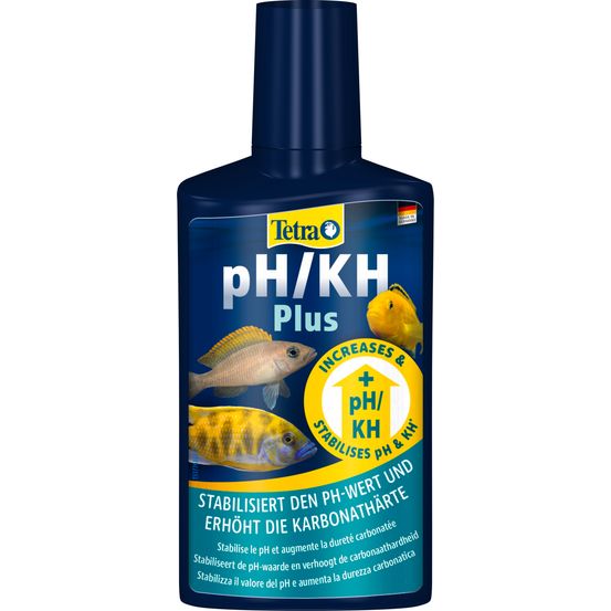 Traitement de l'eau en liquide : Tetra PH/KH Plus 250 ml