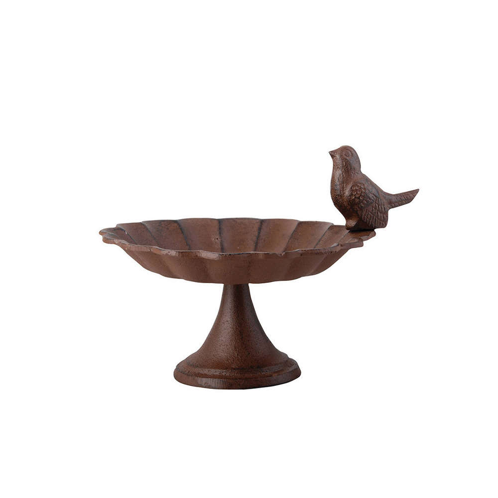 Bain à oiseaux, en fonte L. 19,2 cm
