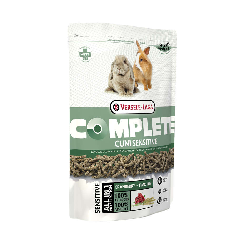 Alimention rongeurs: Cuni Sensitive Complete 500g