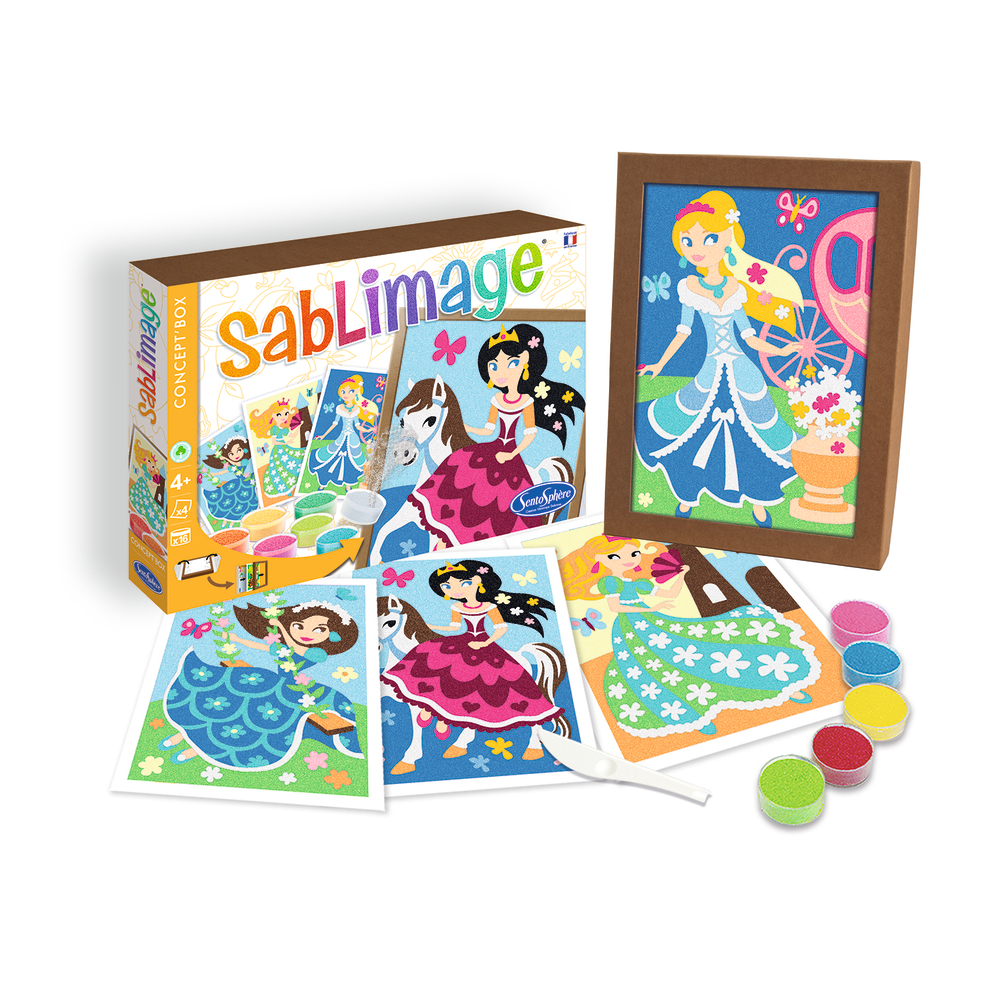 Kit de sablimage - Princesses