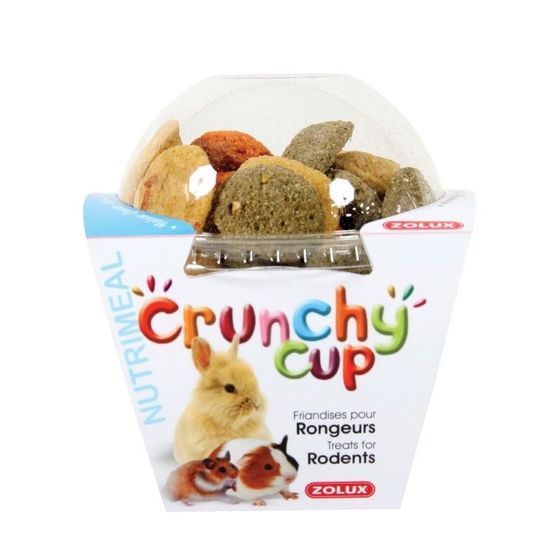 Friandises pour rongeurs: Crunchy cup, 3 mix (200g)