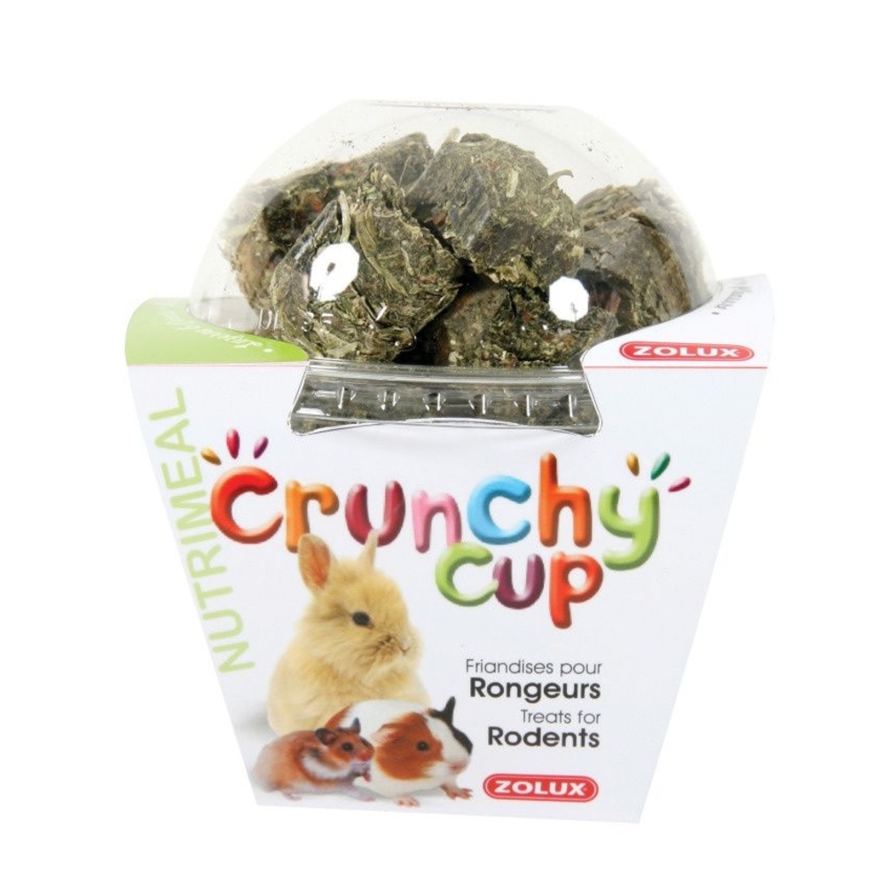 Friandises pour rongeurs: Crunchy cup, luzern carot (200g)