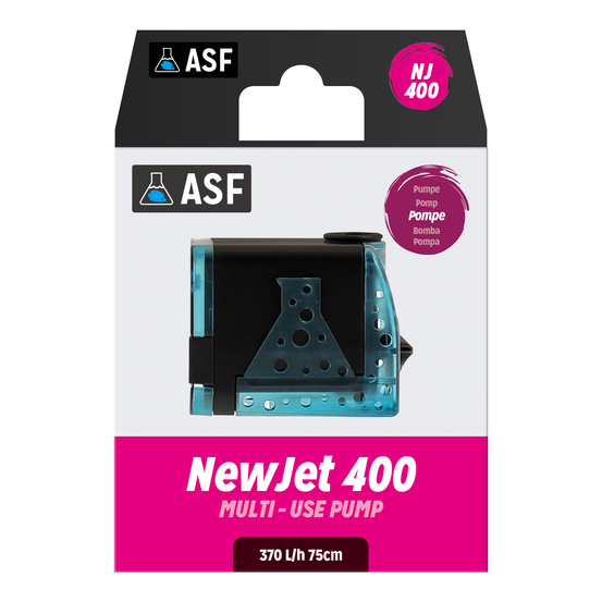 Pompe multi usage NewJet pour aquarium : 400 l/h