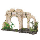 Décoration aqua terra Pont trois arches : L25xl6,5xh15 cm