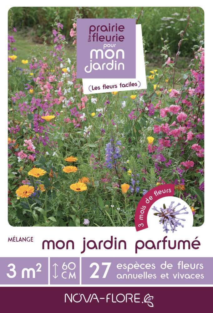 Graines pour prairie : Jardin ParfumÃ©, 3mÂ²