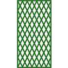 Treillage maille losange (3cm) en bois, vert - l.100 x H.197 cm