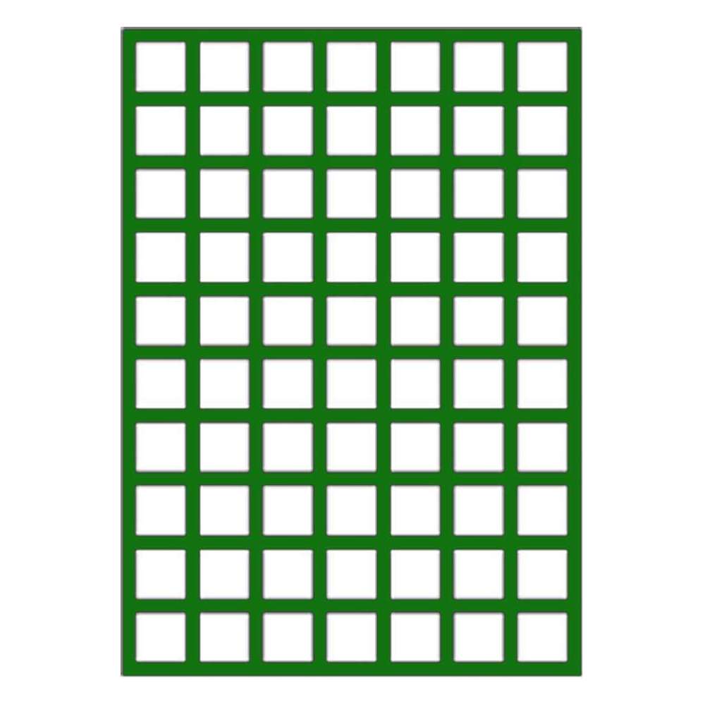 Treillage maille carrée (6cm) en bois, vert - l.100 x H.141 cm