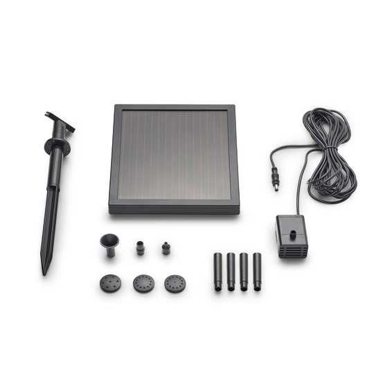 Set fontaine solaire PondoSolar 150