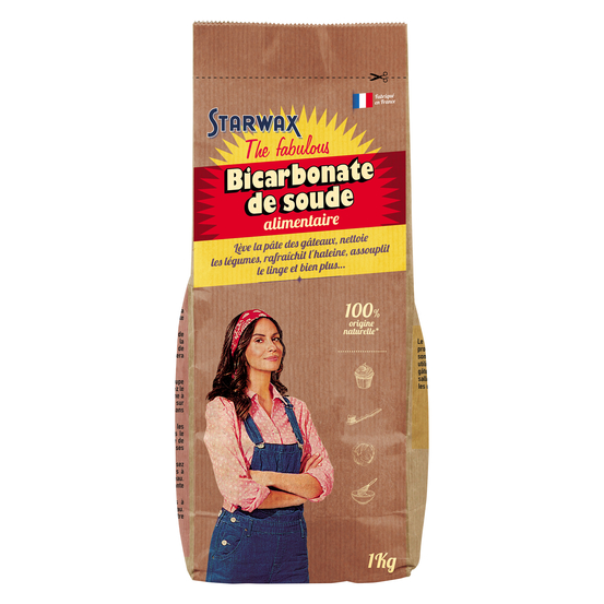 Bicarbonate de soude alimentaire 1kg Fabulous