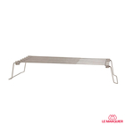 Support extensible inox  L63 x P13 x H 13 cm