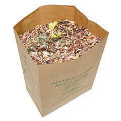 Nortene Lot de 5 sacs à déchets verts Paper Bag - 180 L pas cher 