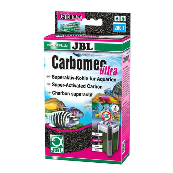 CarbomexUltra, support de filtration pour aquarium
