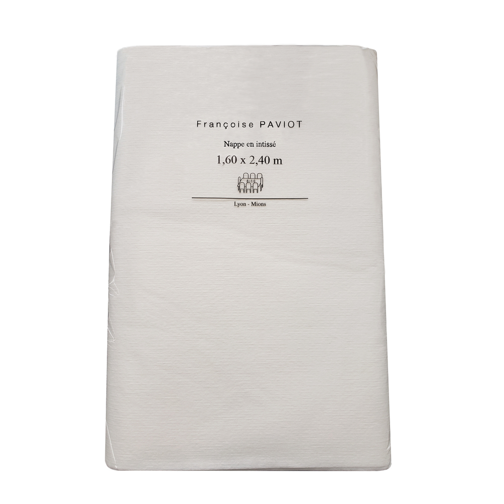 Nappe L. 240 x l. 160 cm - Blanc uni