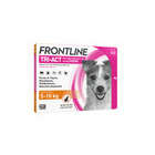 Pipettes antiparasitaires chien 5-10kg Frontline© tri-act, 3x1ml