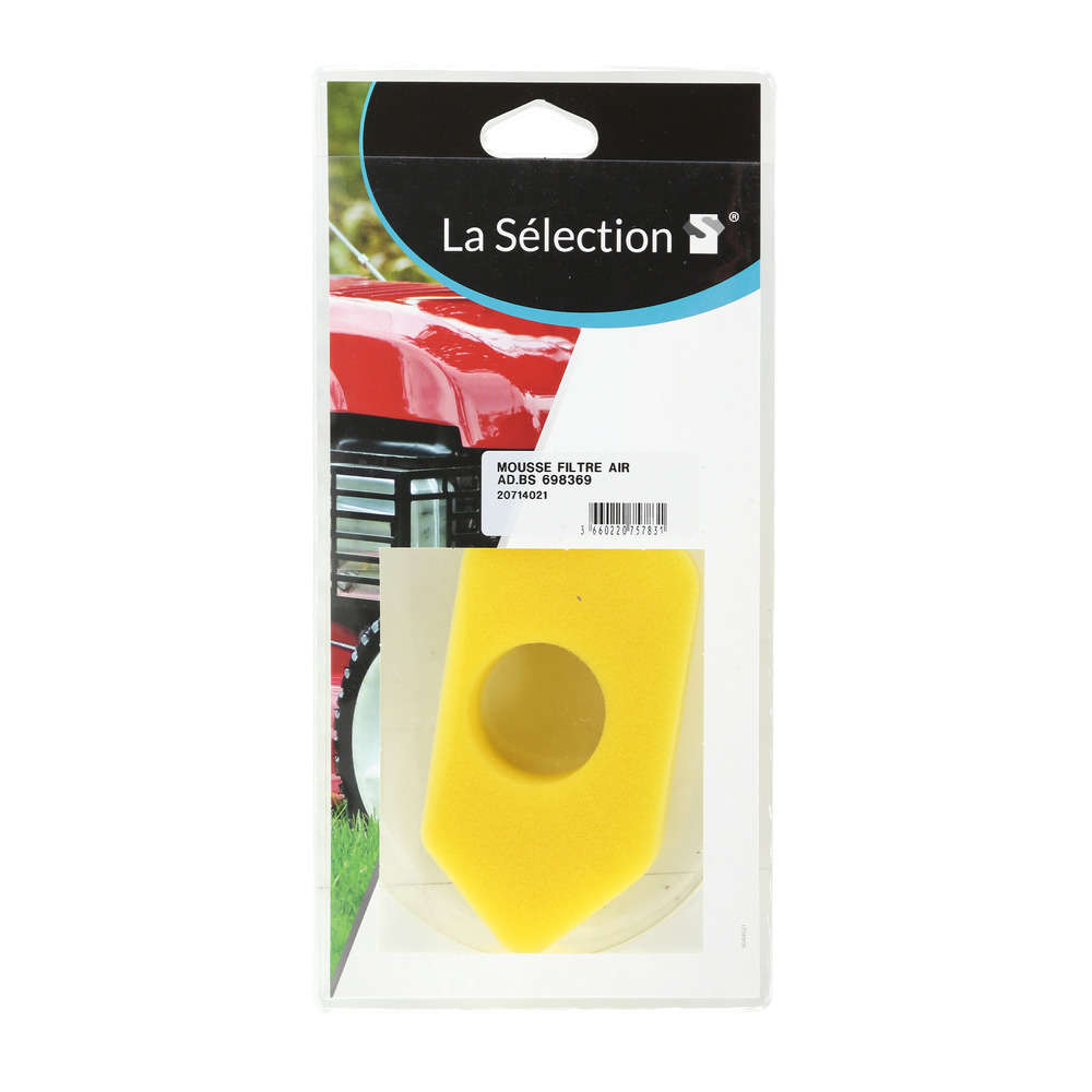 Mousse Filtre à Air Adaptable Pour Briggs 698369