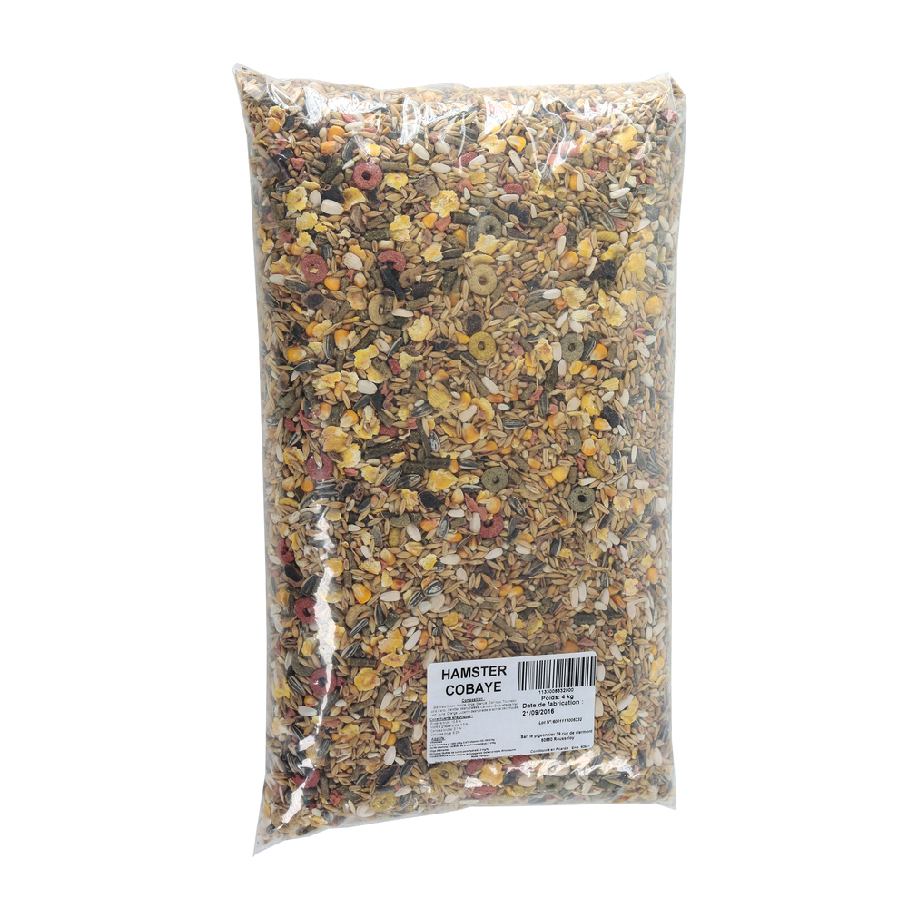 Mélange pour hamster et cobaye : 4 kg