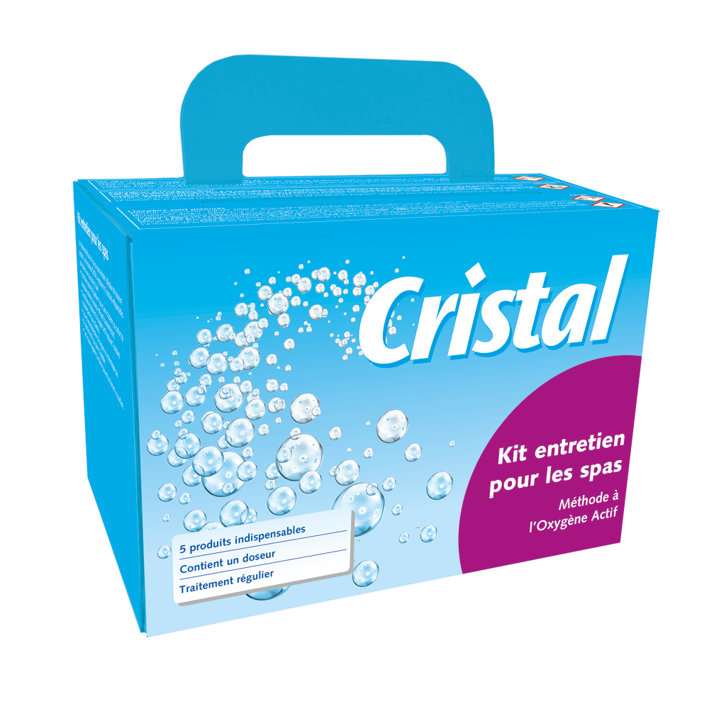 Kit de traitement complet pour spa 02 CRISTAL