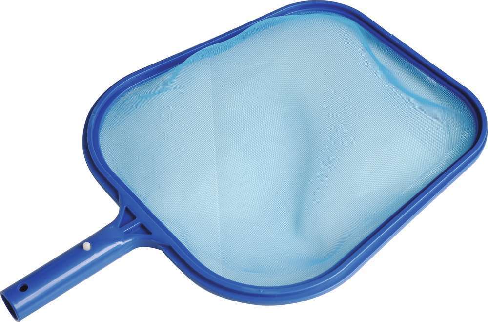 Épuisette de surface bleue pour piscine