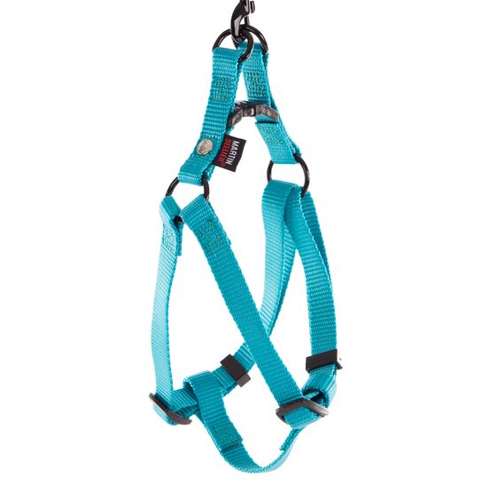 Harnais baudrier pour chien 25/35cm, turquoise