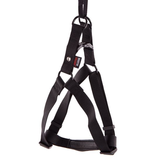 Harnais baudrier pour chien 50/70cm, noir