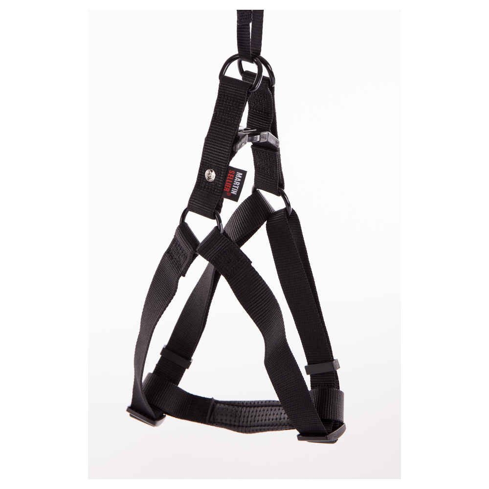 Harnais baudrier pour chien 70/90cm, noir