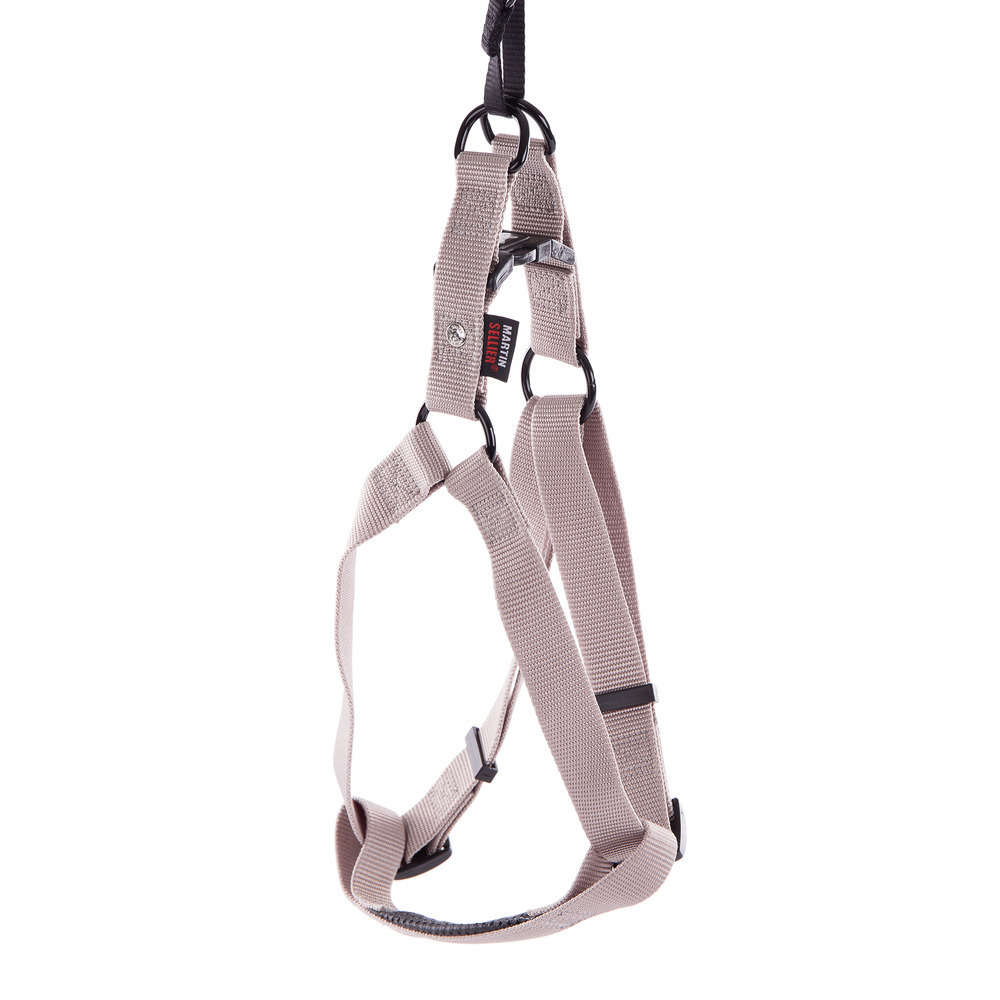 Harnais baudrier pour chien 90/110cm, gris