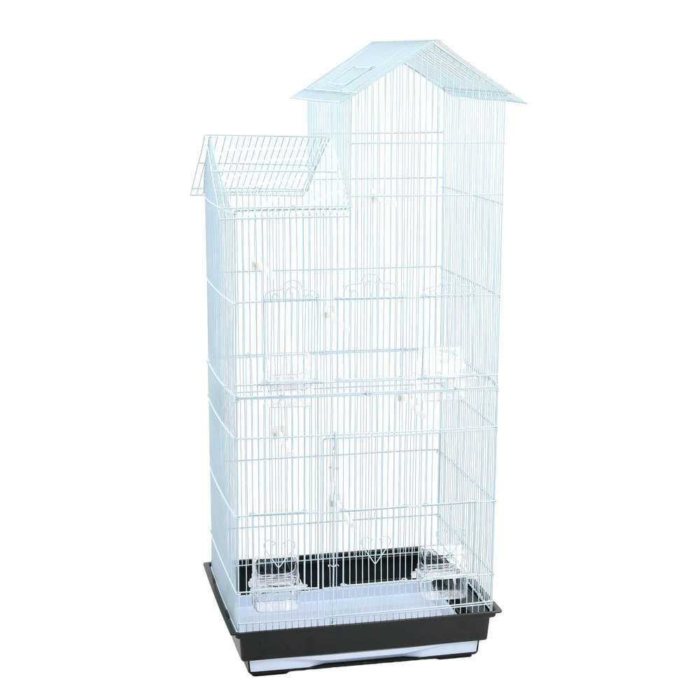 Cage Hilton : Blanche L47,5xl36xH100 cm