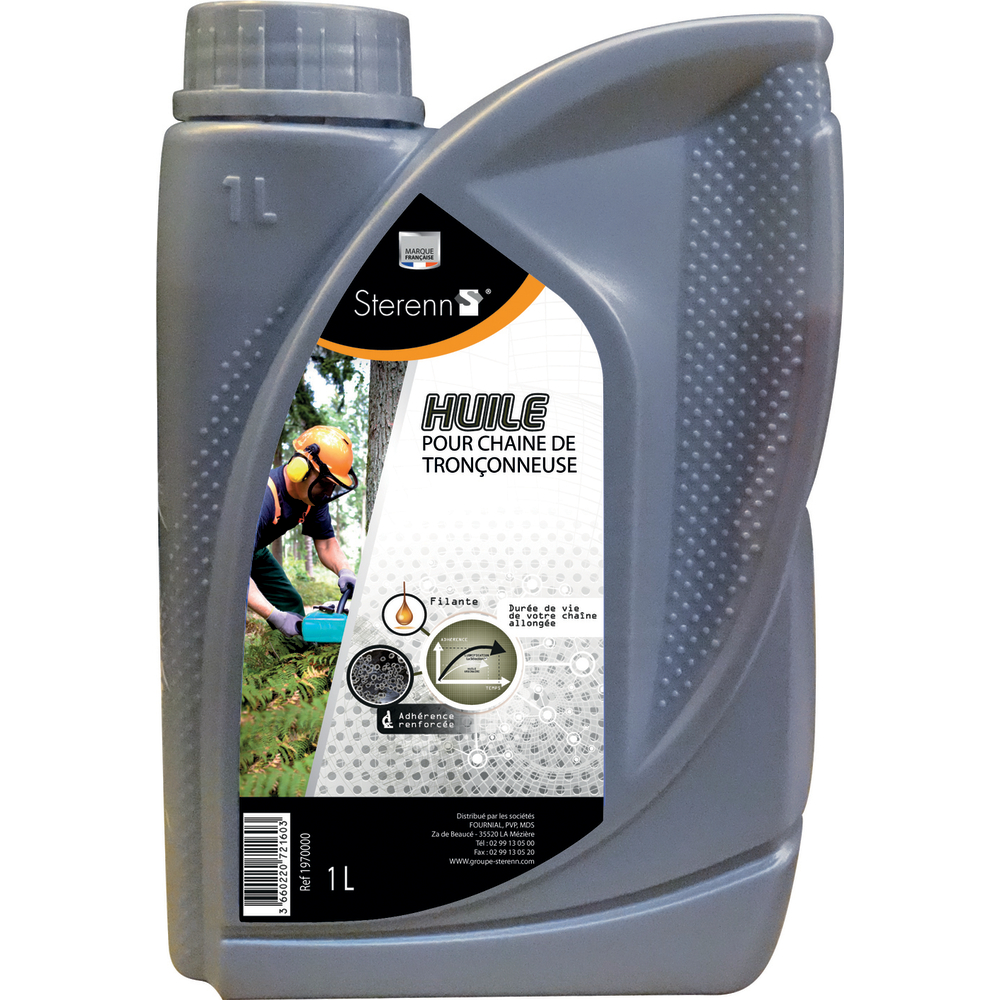 Huile Chaîne Tronçonneuse 1 L Sterenn