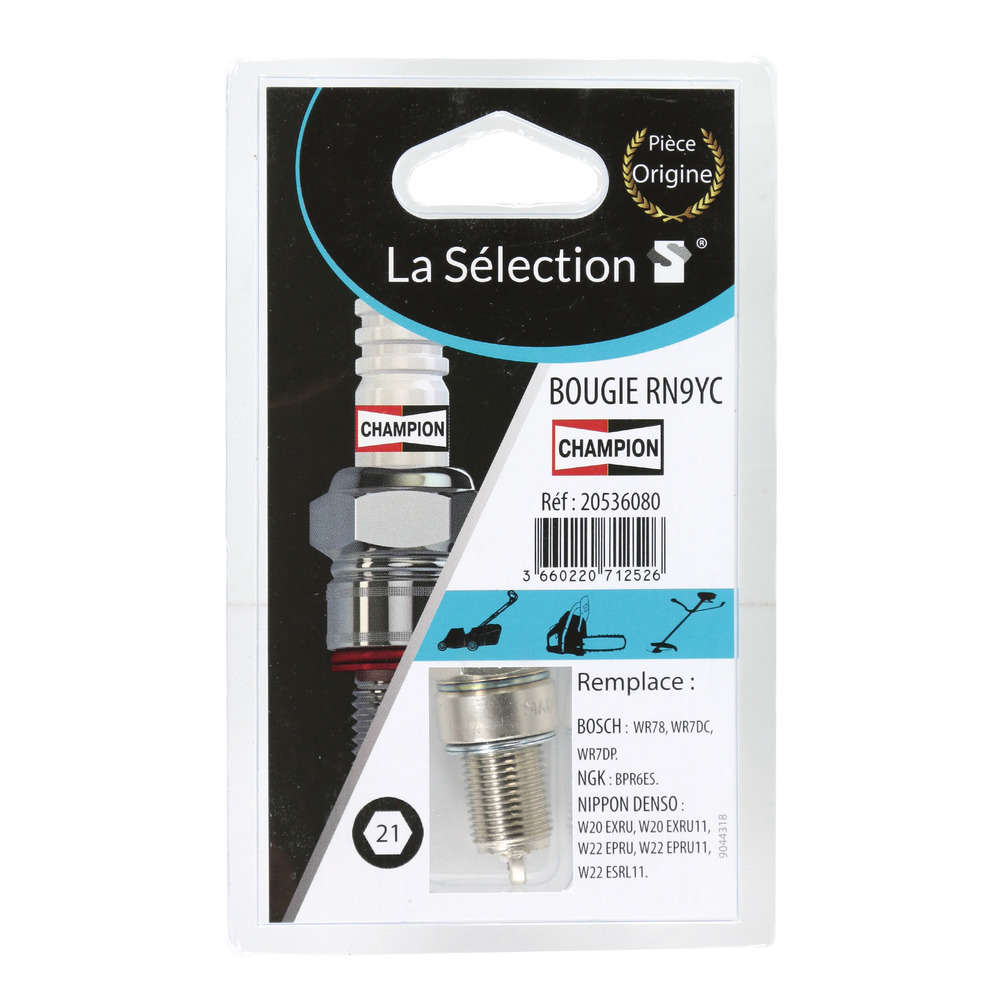Bougie D'Allumage Champion Rn9Yc Equivalence Ngk Bpr6Es