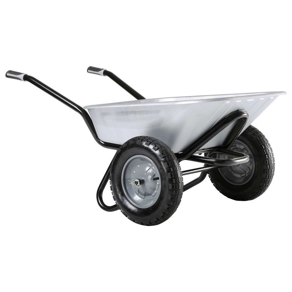 Brouette aktiv excellium galvanisée 100 litres 2 roues