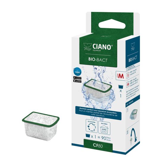 Cartouche Bio-Bact Taille M pour filtration d'aquarium - x1pcs
